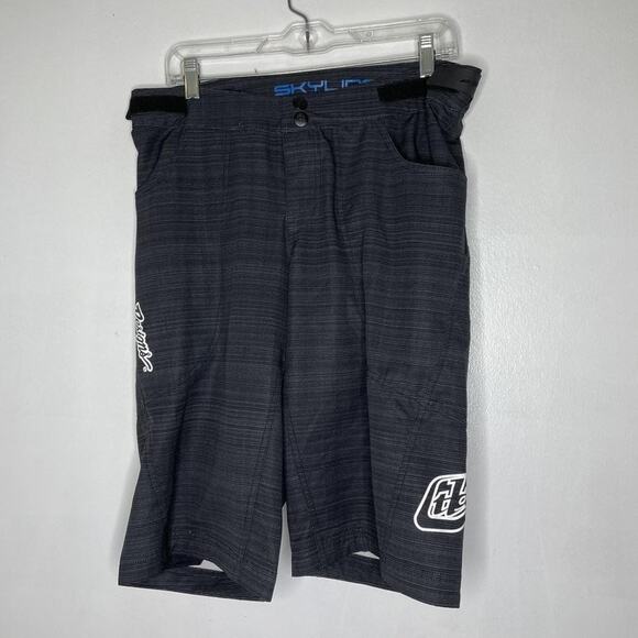 Troy Lee Designs Skyline Race Shorts Mens Medium 32 MTB Padded Liner Mountain Bi - Picture 1 of 9